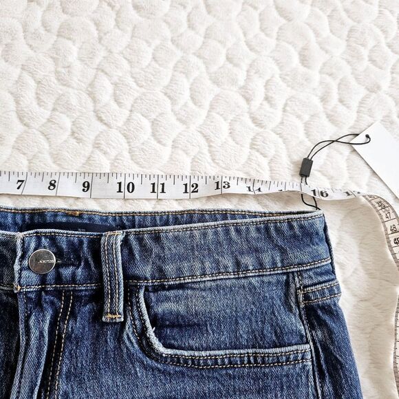 NEW Joe's Jeans denim shorts rolled hem stretch 27 Burden - Picture 2 of 9